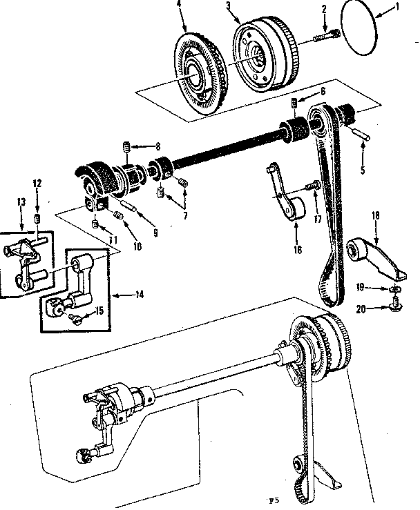 Clutch wheel assembly