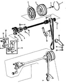 Clutch wheel assembly