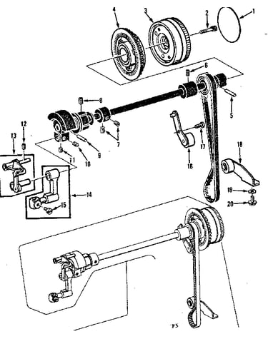 Clutch wheel assembly