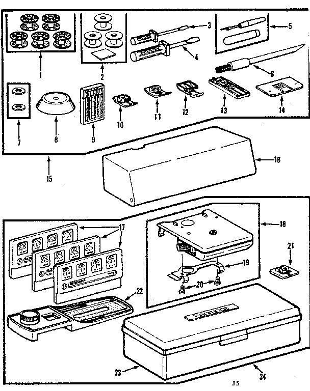 Attachment parts