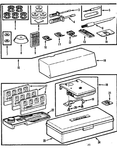 Attachment parts