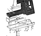 Kenmore 1581784184 base assembly diagram