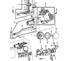 Kenmore 1581784184 zigzag guide assembly diagram