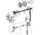 Kenmore 1581784184 clutch wheel assembly diagram