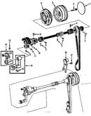 Clutch wheel assembly
