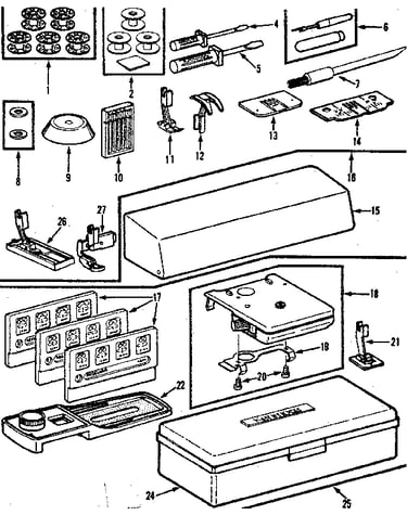 Attachment parts
