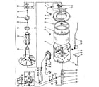 Kenmore 11082294500 limited edition tub and basket parts diagram
