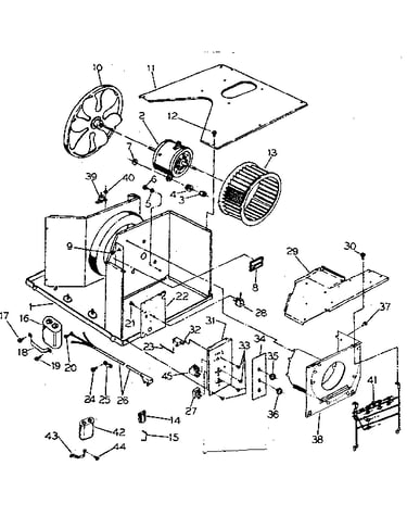 Electrical system and air handling parts