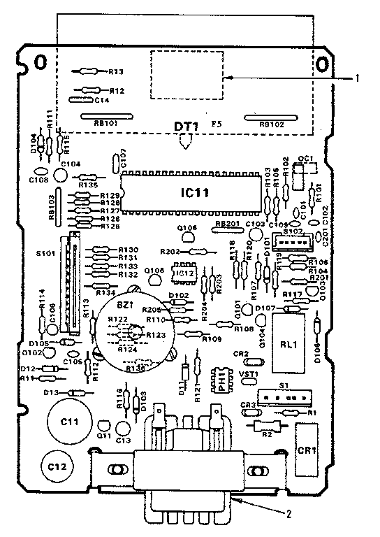 Power and control circuit board