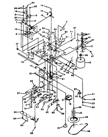 Cassette mechanism view