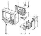 LXI 5281411550 cabinet parts list diagram