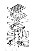 Compartment separator and control parts