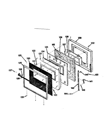 Self-cleaning oven door