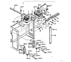 Kenmore 8504428190 switches and microwave parts diagram