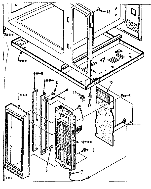 Control panel parts