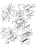 Upper oven pedestal section