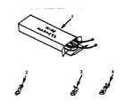 Kenmore 9119388412 wire harnesses and components diagram