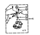 Kenmore 11083370800 water pump parts diagram