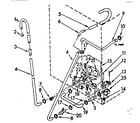 Kenmore 11083370100 water system parts (suds only) diagram