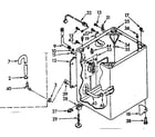 Kenmore 11082370200 cabinet parts diagram