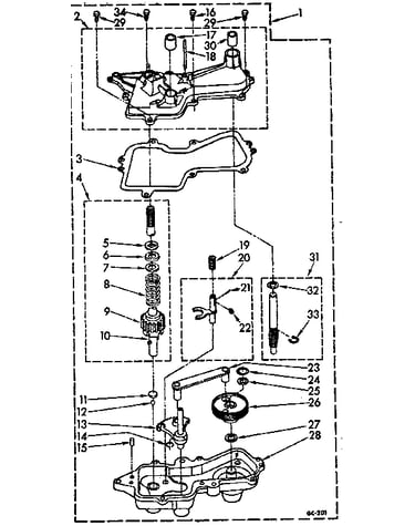 Gearcase parts