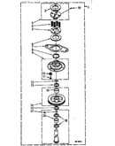 Basket drive and brake parts