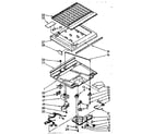Kenmore 1068646330 compartment separator parts diagram