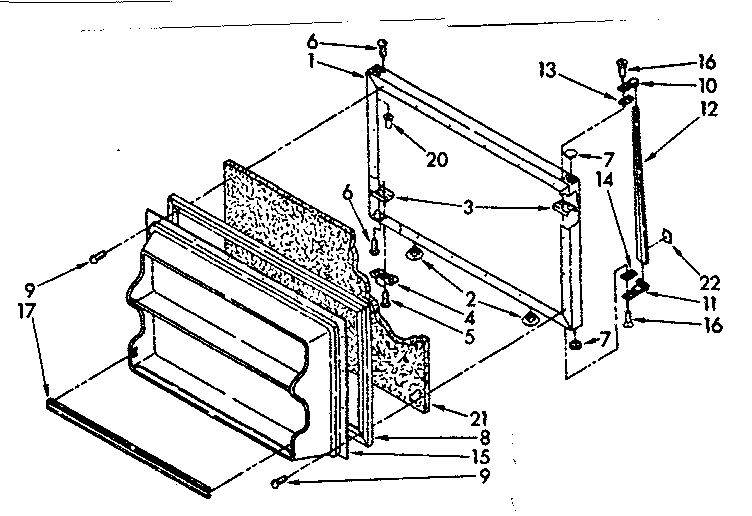 FREEZER DOOR PARTS