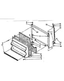 Freezer door parts