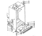 Kenmore 1068556710 cabinet parts diagram