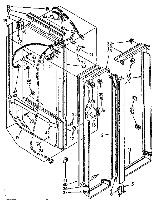 Breaker and partition parts