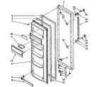 Kenmore 1068556760 refrigerator door parts diagram