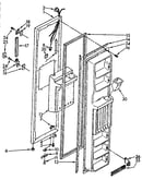 Freezer door parts