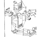 Kenmore 1068556780 air flow parts diagram