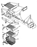 Freezer interior parts