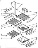 Refrigerator interior parts