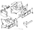 Kenmore 1068556720 air flow and control parts diagram