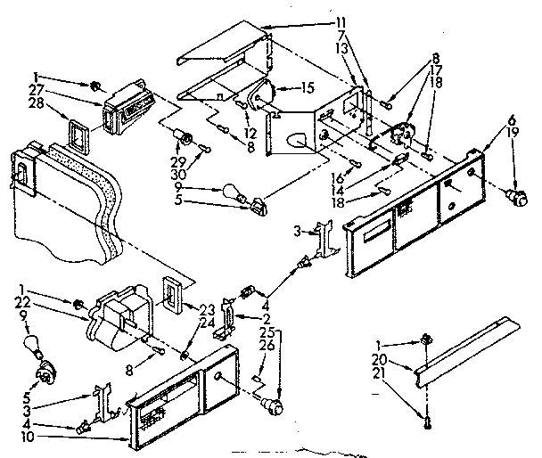 Air flow and control parts