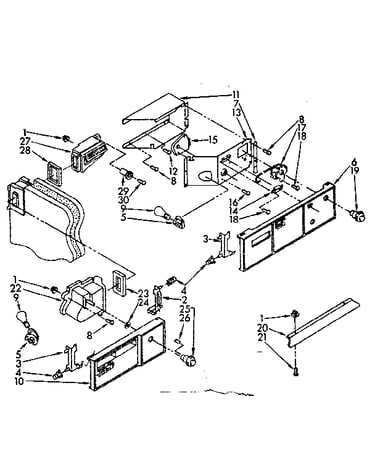 Air flow and control parts