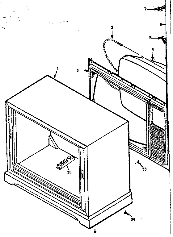 CABINET PARTS LIST