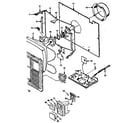 LXI 56448100550 back cabinet assembly diagram