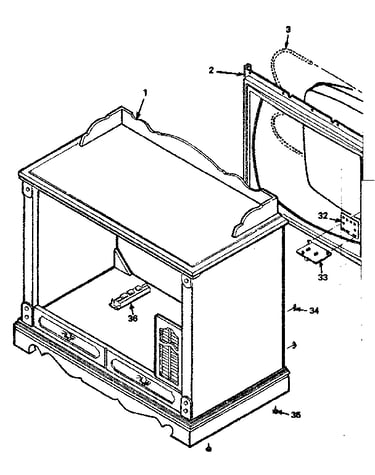 Cabinet parts list