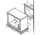 LXI 56448160550 cabinet parts list diagram