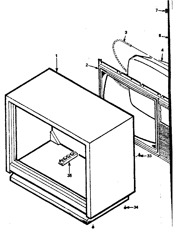 Front cabinet assembly