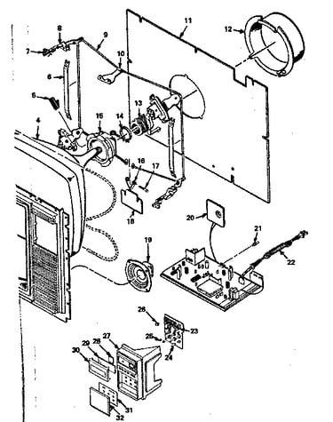 Back cover assembly
