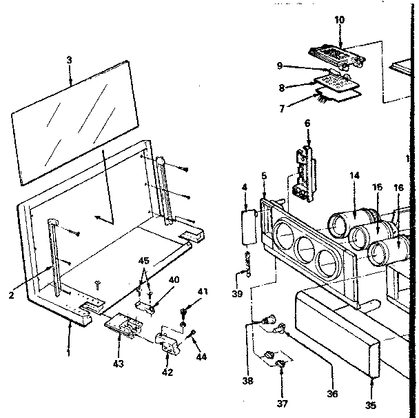 Mechanical parts list
