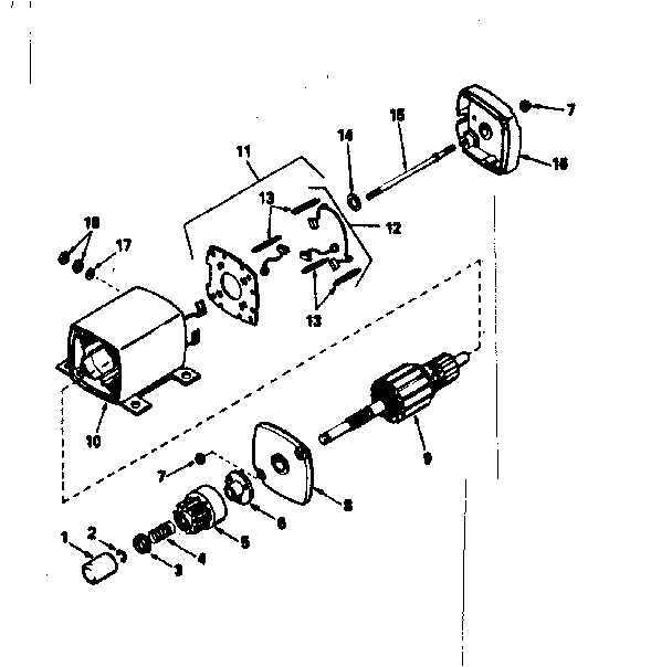 Starter motor