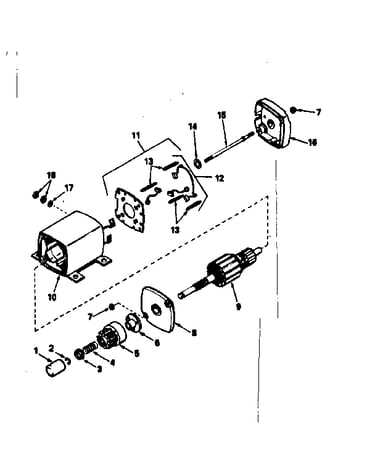 Starter motor