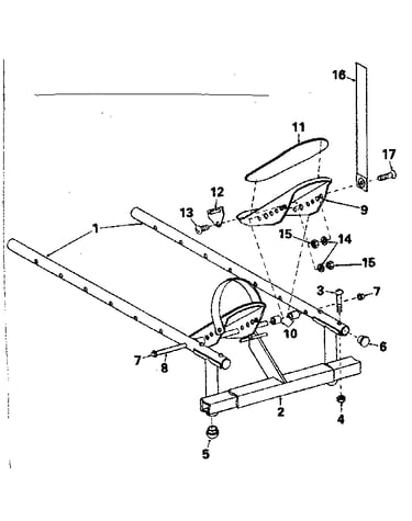 Front cross tube