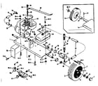 Barnes 200879 engine mounting and wheel assembly diagram